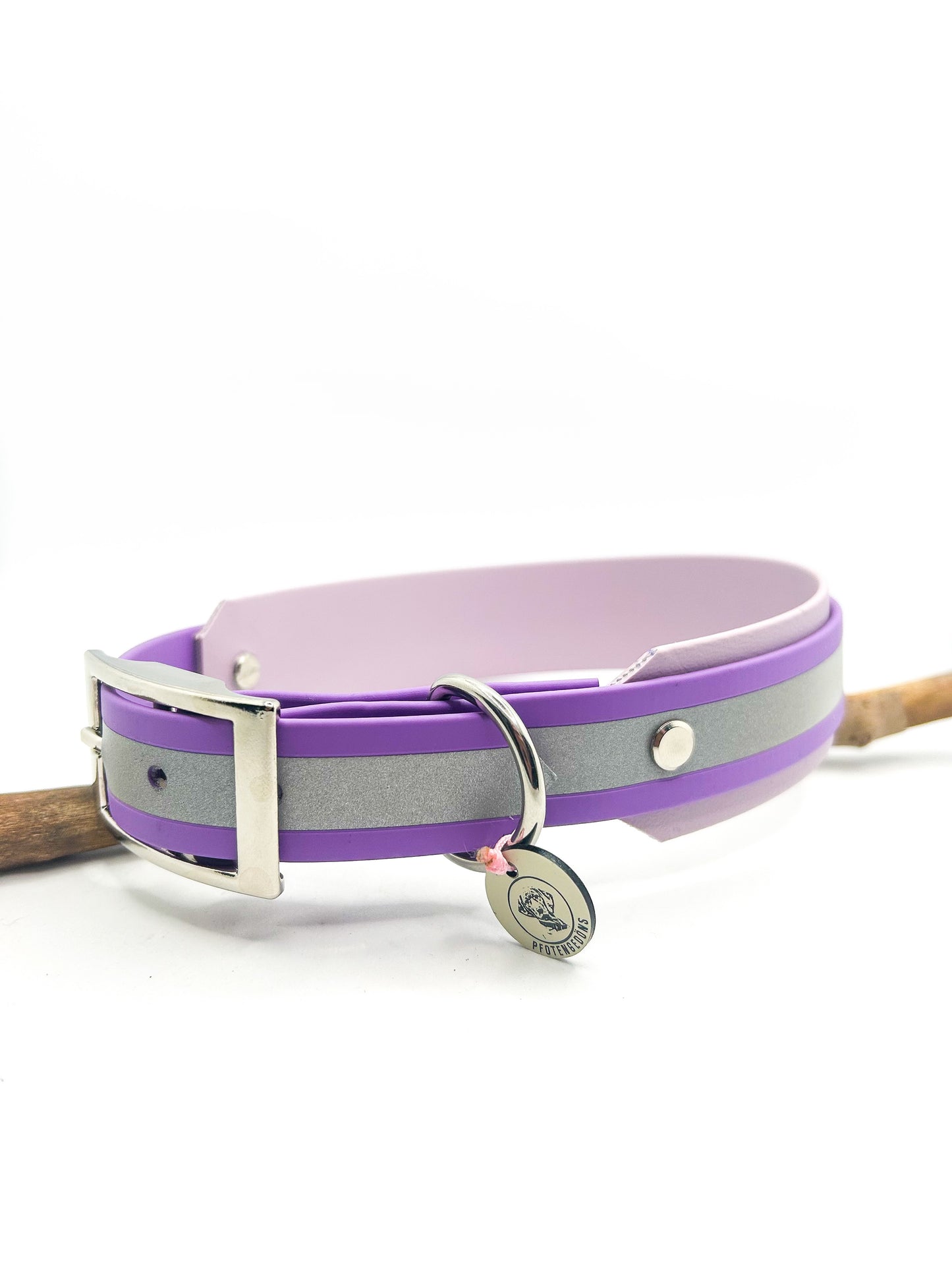 BioThane Safety Halsband Modell „Purple“