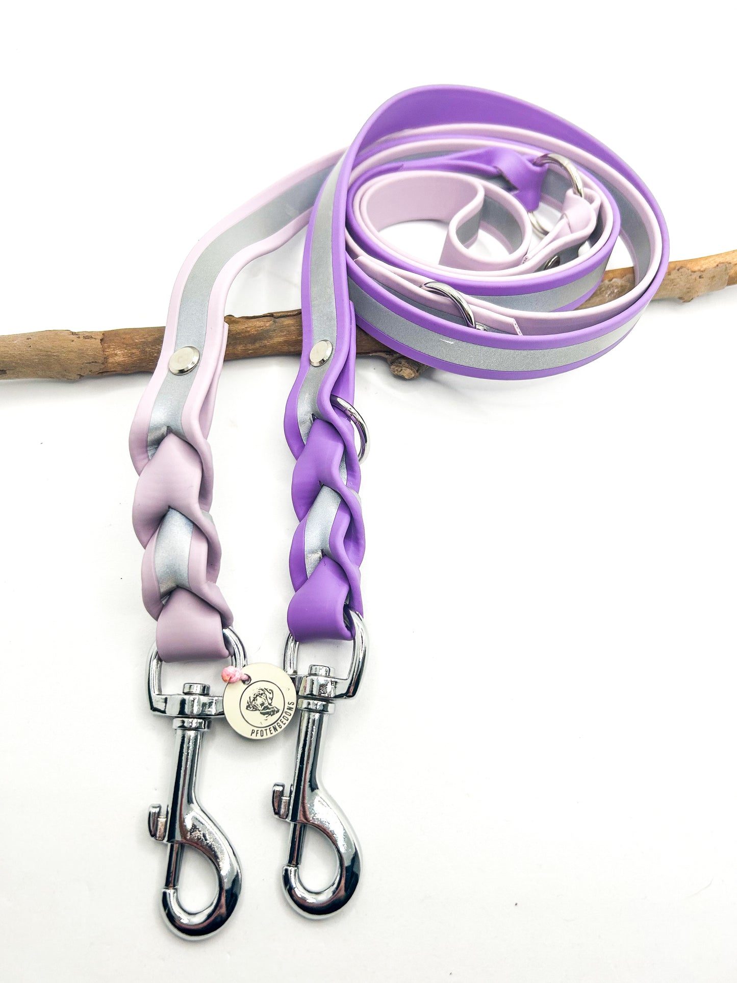 BioThane Safety Halsband Modell „Purple“